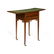 LATE GEORGE III INLAID MAHOGANY WRITING TABLE EARLY