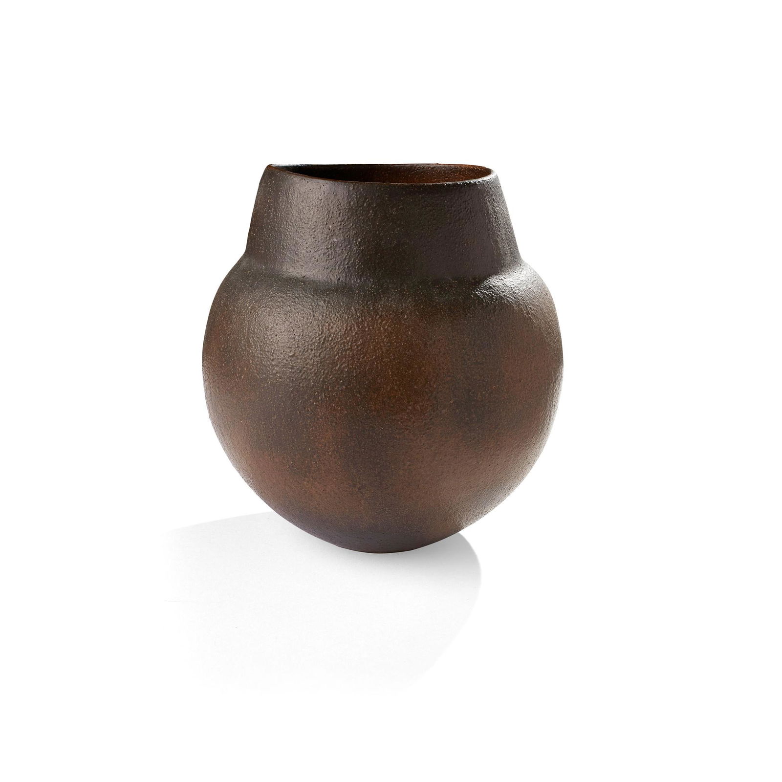 Â§ John Ward (British 1938-) Vessel: Â§ John Ward (British 1938-) Vessel impressed artist's seal, in black (22.25cm high (8.75in high))