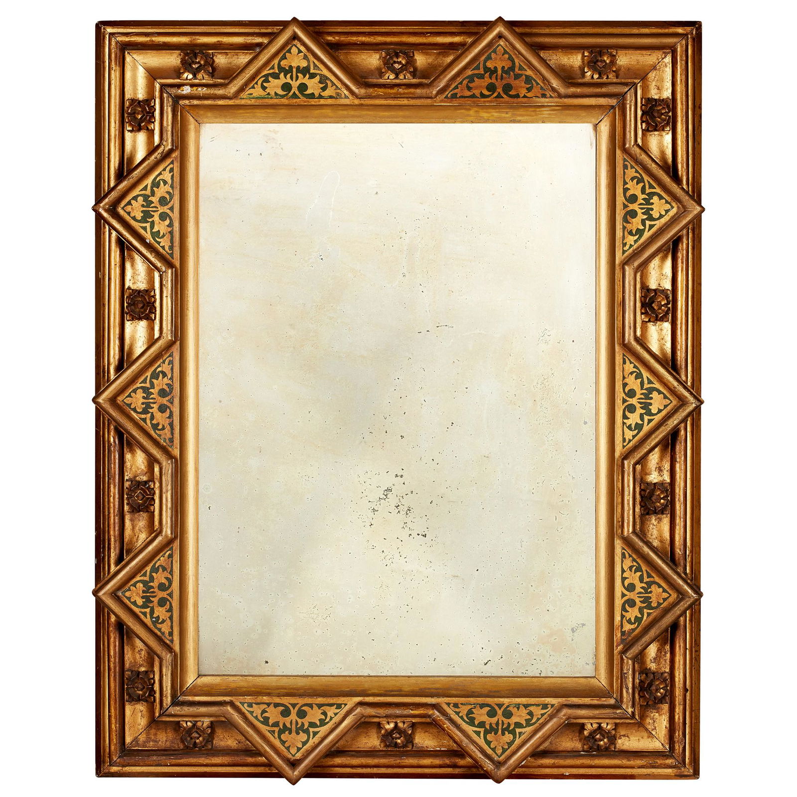 MANNER OF E. W. PUGIN GOTHIC REVIVAL CARVED GILTWOOD (1 of 2)