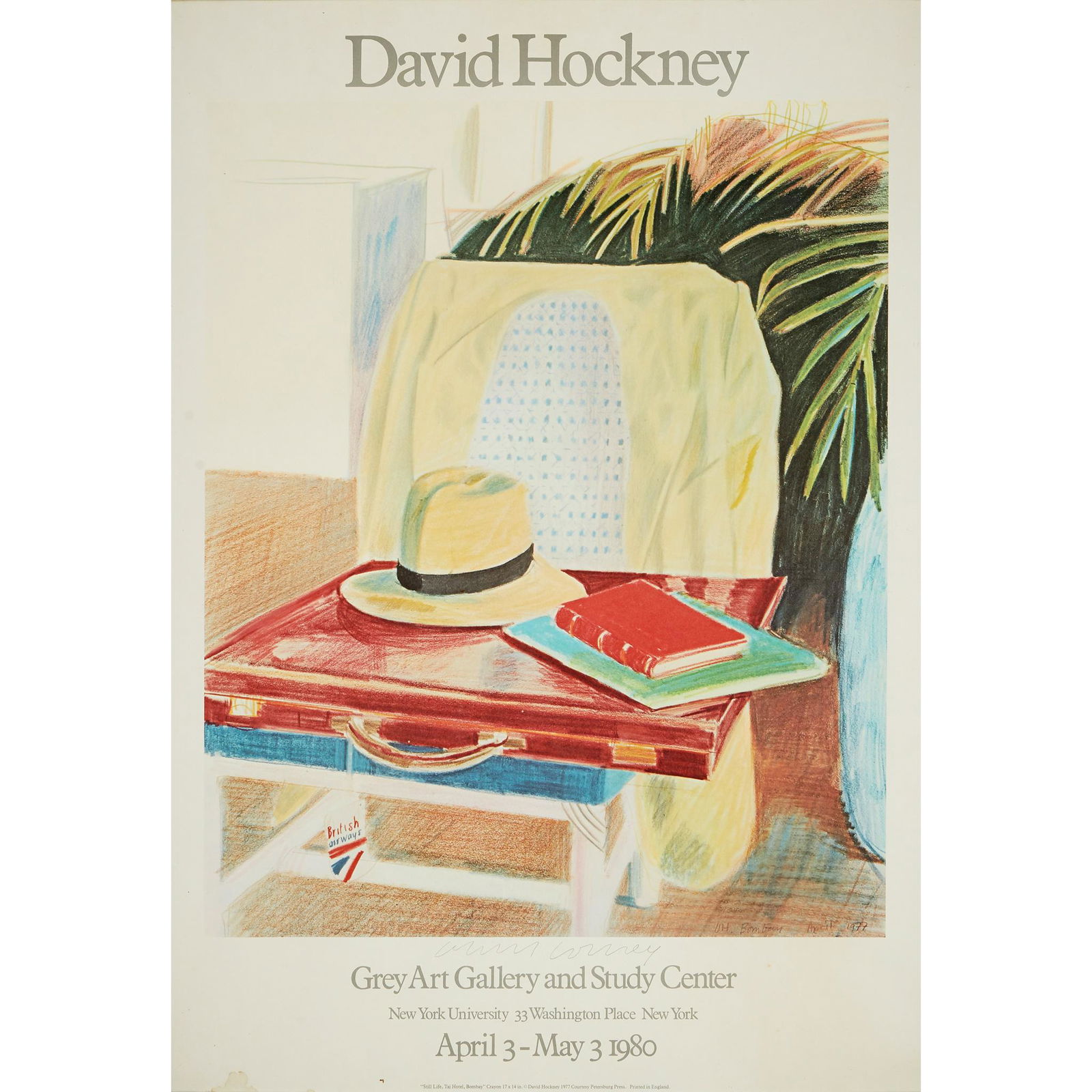 § DAVID HOCKNEY O.M., C.H., R.A. (BRITISH B.1937) (1 of 3)