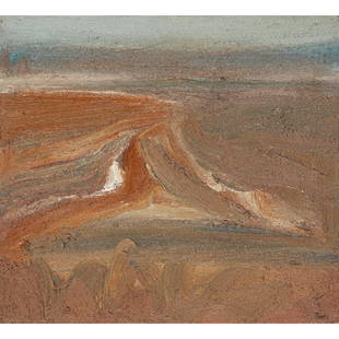 § DAVID TINDLE R.A. (BRITISH B.1932) YORKSHIRE MOORS: § DAVID TINDLE R.A. (BRITISH B.1932) YORKSHIRE MOORS Signed, oil on canvas (46cm x 51cm (18.25in x 20in)) Footnote: Exhibited: Piccadilly Gallery, February 1967