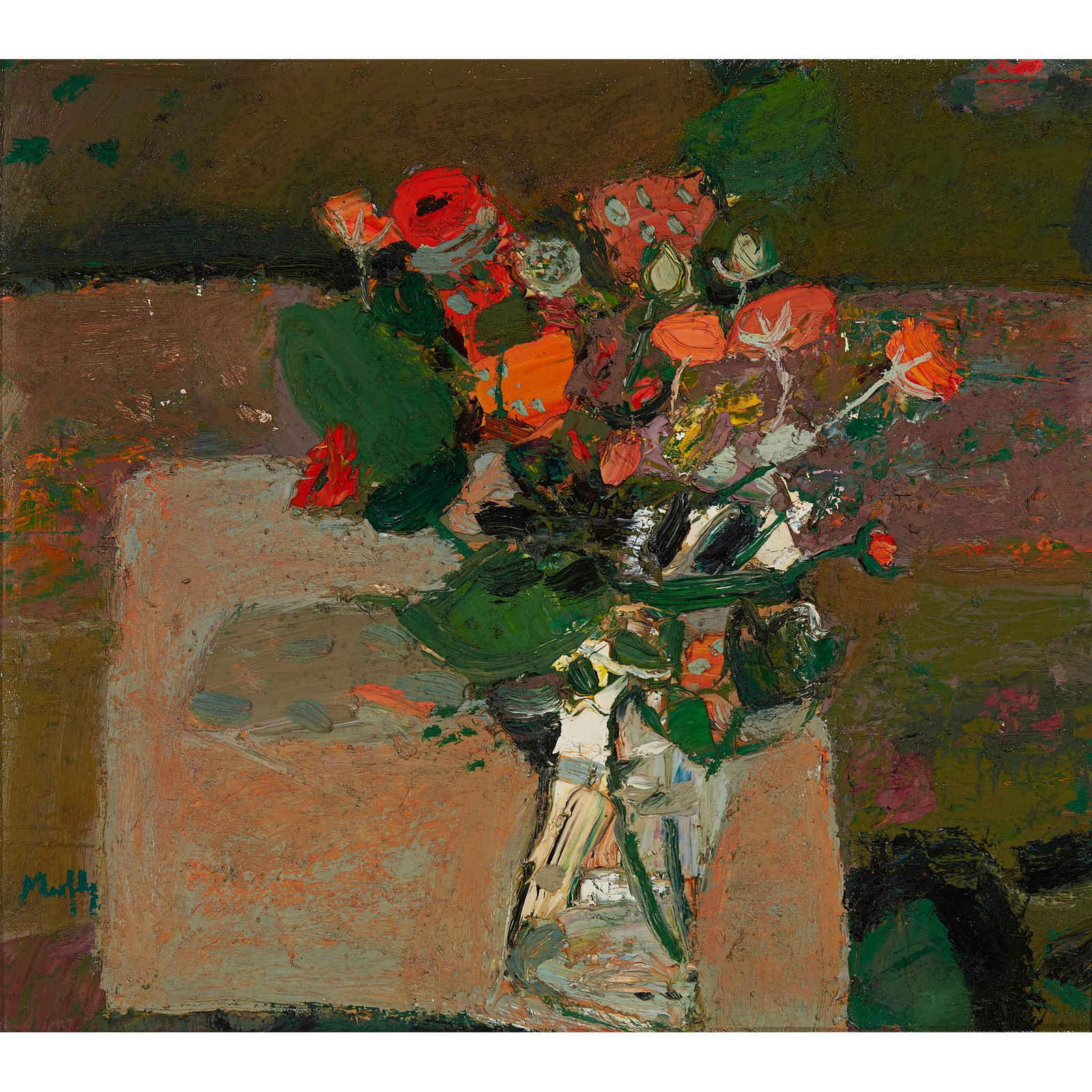 Â§ SANDY MURPHY R.S.W., R.G.I (SCOTTISH 1956-) POPPIES (1 of 3)