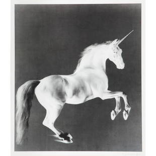 § MARK WALLINGER (BRITISH 1959-) GHOST - 2001: § MARK WALLINGER (BRITISH 1959-) GHOST - 2001 Screenprint, 95/500, signed in pencil, numbered and stamped with Whitechapel exhitibion stamp verso(50.5cm x 43.5cm (19.9in x 17in))