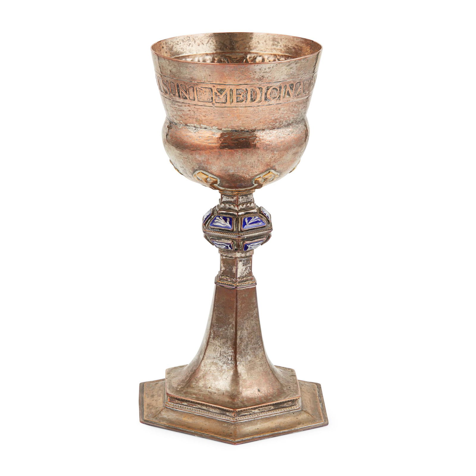 ENGLISH SCHOOL GOTHIC REVIVAL  CHALICE, CIRCA 1890 (1 of 1)