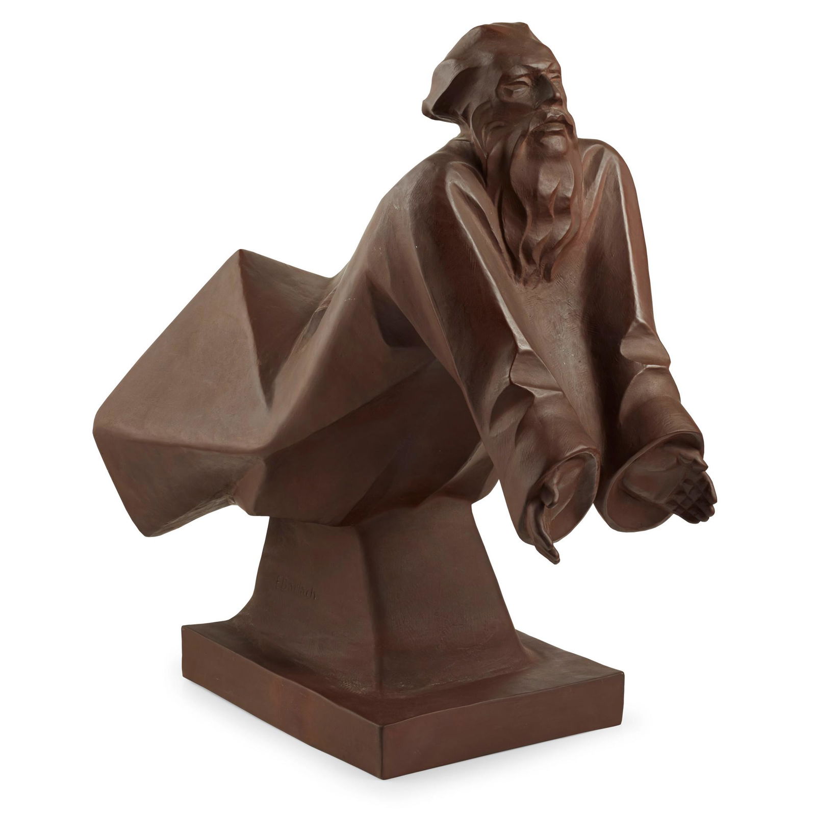 ERNST BARLACH (1870-1938) FOR MEISSEN 'SCHWEBENDER (1 of 2)