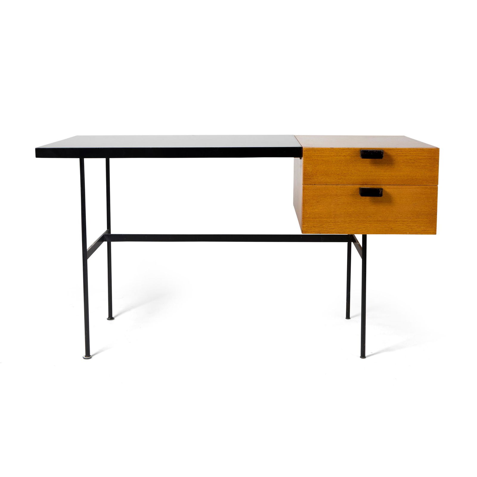PIERRE PAULIN (FRENCH 1927-2009) FOR THONET DESK, (1 of 2)