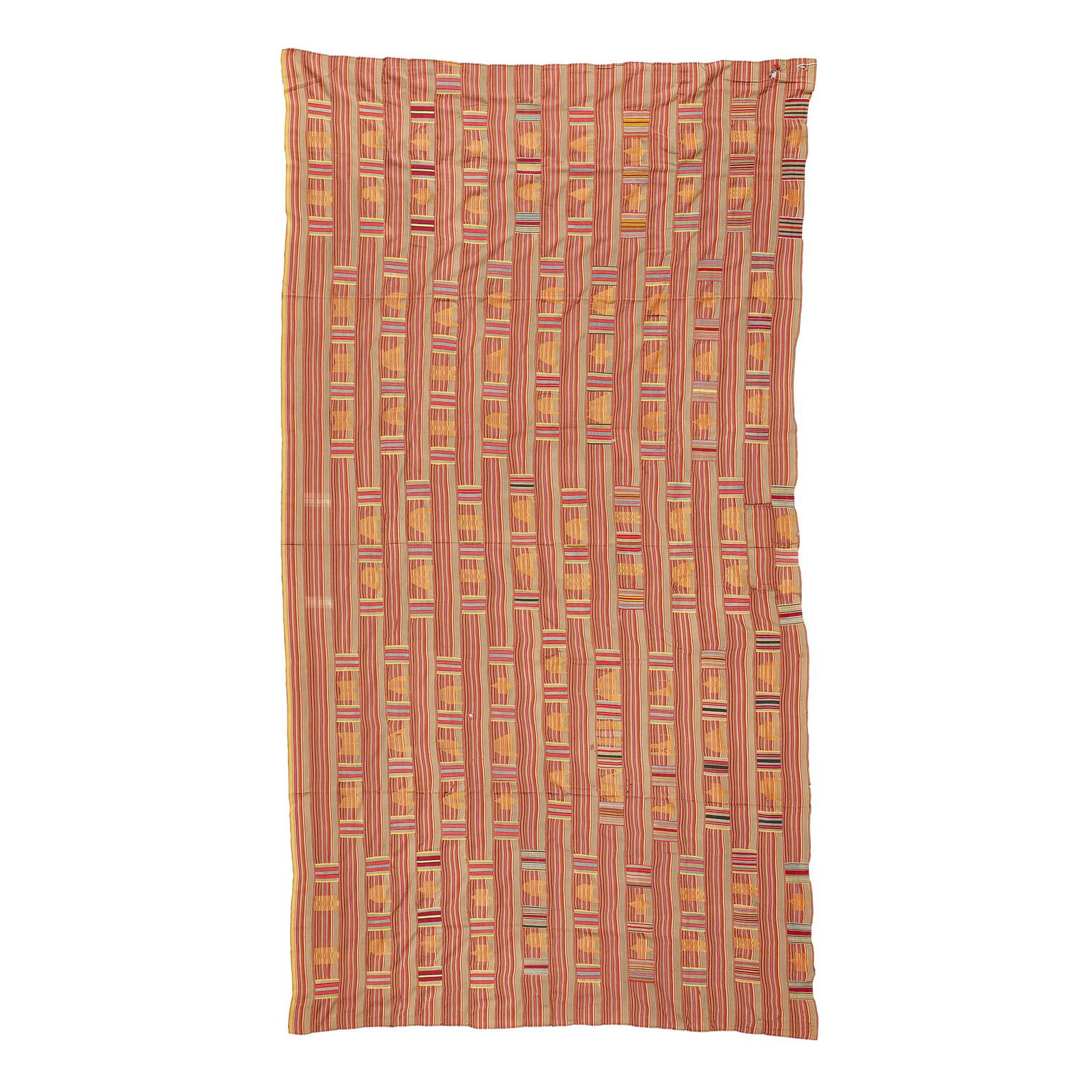 PAIR OF EWE TEXTILES EASTERN GHANA OR TOGO (1 of 1)