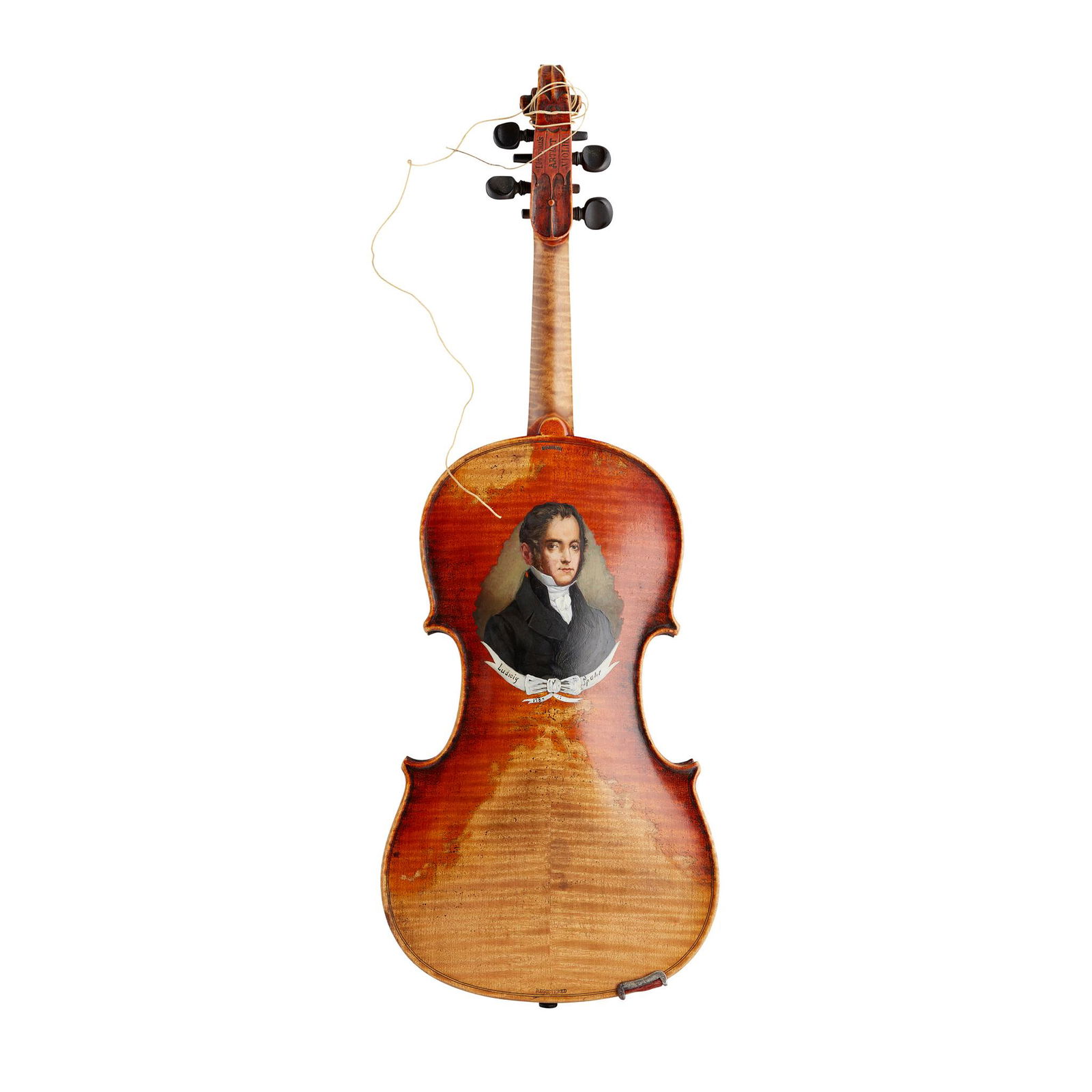 GERMAN VIOLIN, LOUIS LOWENDALL, DRESDEN DATED 1883 (1 of 6)