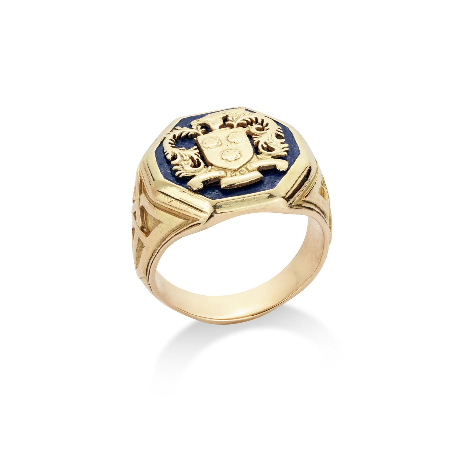 An enamelled Westover school ring, by Tiffany & Co. (1 of 1)