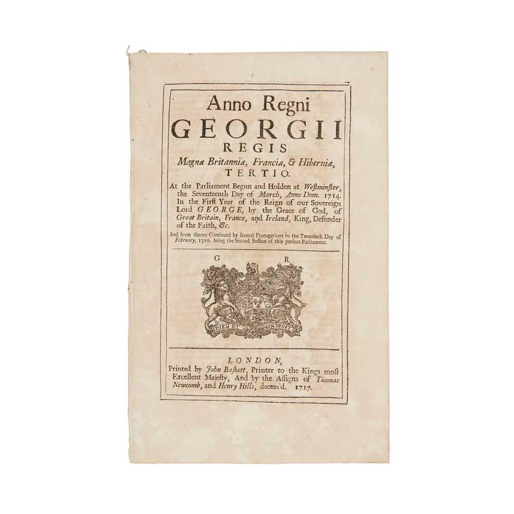 Jacobite Rebellion, 1715 An Act for Explaining an (1 of 2)