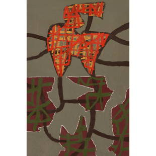 § MAURICE COCKRILL R.A., F.B.A. (BRITISH 1936-2013): § MAURICE COCKRILL R.A., F.B.A. (BRITISH 1936-2013) UNTITLED, 1999 SIgned and dated 1999 verso, oil on canvas(39.5cm x 59.5cm (15.5in x 23.5in))Footnote: Note: Cockrill, a second-generation Modern