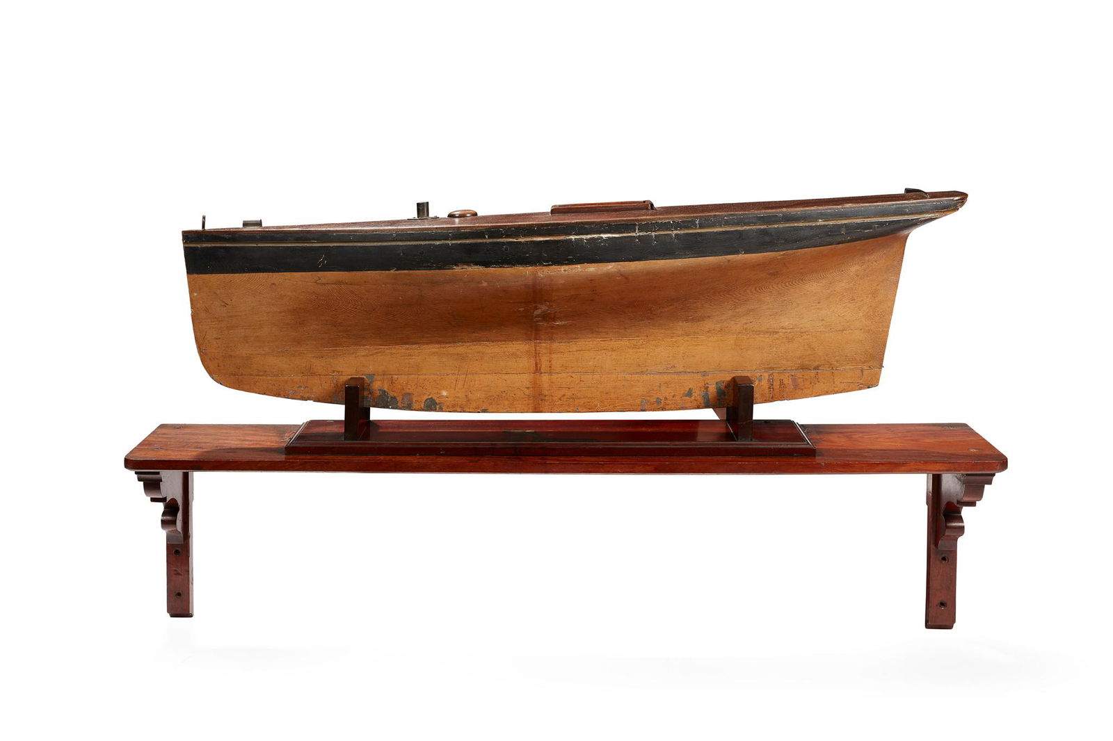 A VICTORIAN POND YACHT MODEL 19TH CENTURY (1 of 1)