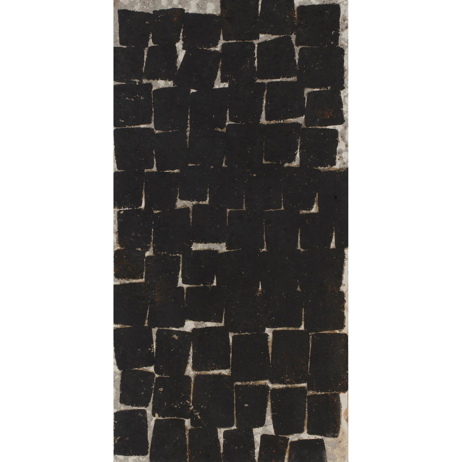 Â§ ROBERT ADAMS (BRITISH 1917-1984) UNTITLED: Â§ ROBERT ADAMS (BRITISH 1917-1984) UNTITLED signed and inscribed 'For Willie [,] Robert Adams' in pencil (to reverse), oil on board (37.75cm x 19cm (14.75in x 7.5in)) Provenance: Gift from the arti