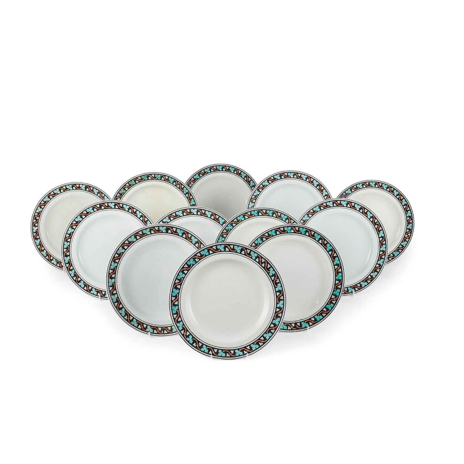 A.W.N. PUGIN (1812-1852) FOR MINTON & CO. SET OF TWELVE (1 of 1)