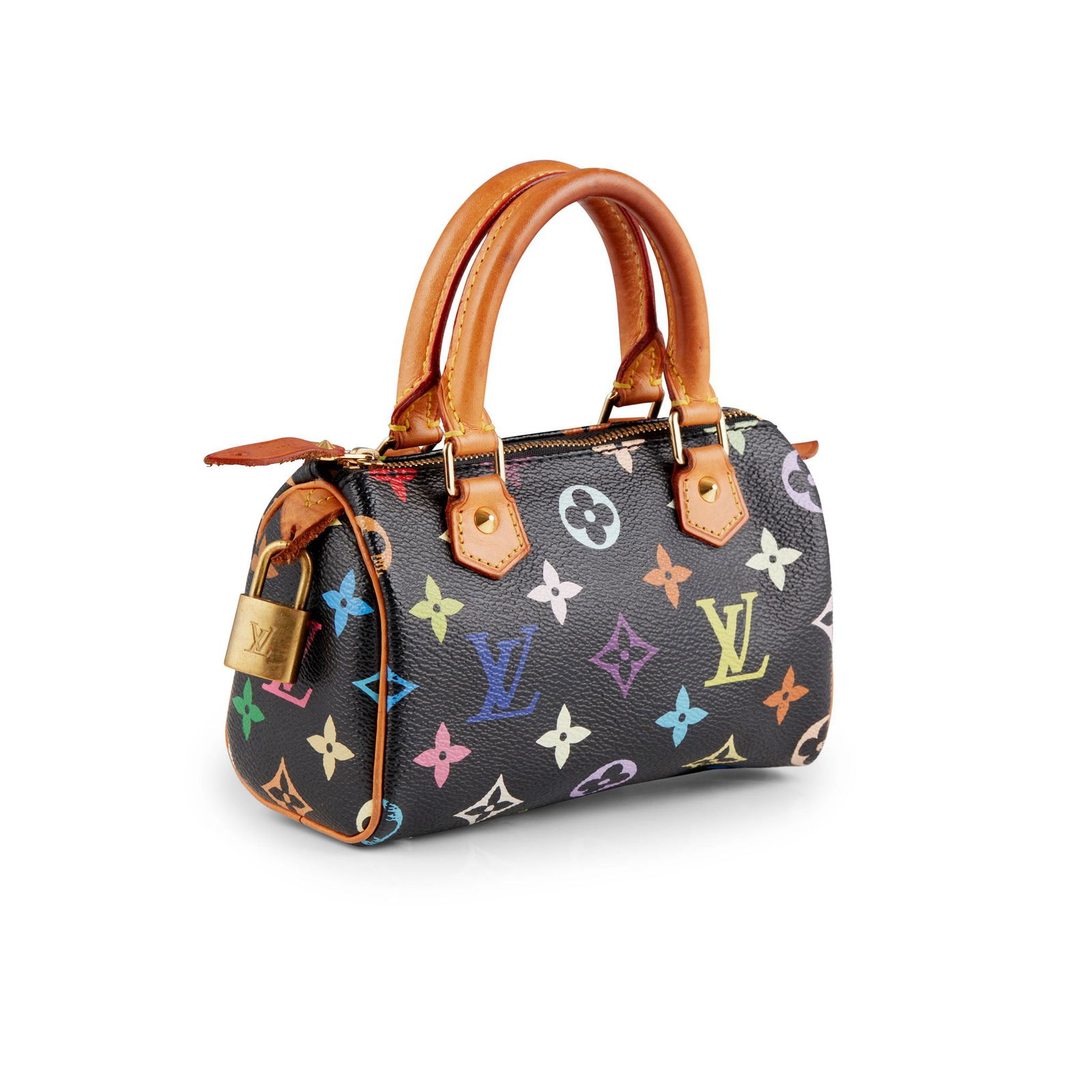 A black Murakami Nano Speedy, by Takashi, Louis Vuitton (1 of 1)