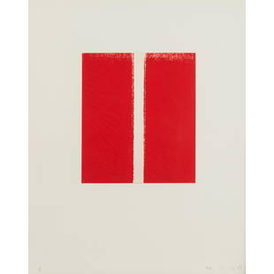 § CALLUM INNES (SCOTTISH 1962-) B - 2006: Etching, 19/60, signed, dated and numbered in pencil to margin (Dimensions: the sheet 46cm x 37.5cm (18in x 14.75in))(the sheet 46cm x 37.5cm (18in x 14.75in))Provenance: Fruitmarket Gallery, Edinburg