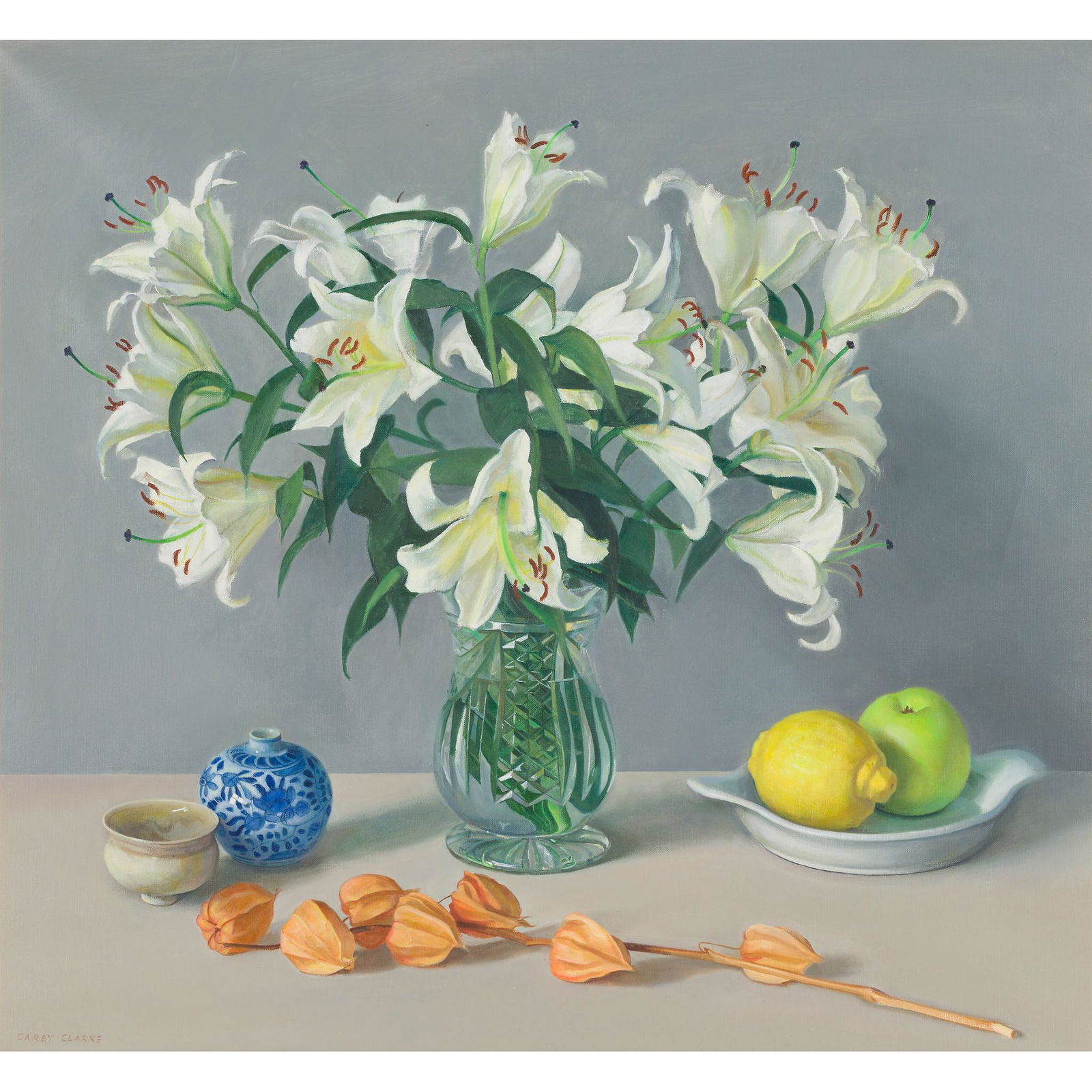 § CAREY CLARKE R.H.A. (IRISH 1936-) STILL LIFE (1 of 3)
