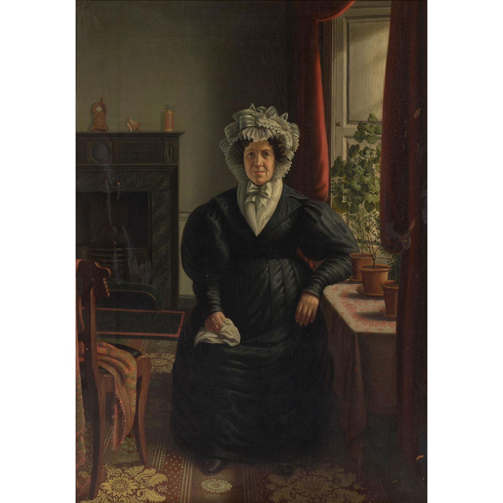 19TH CENTURY SCOTTISH SCHOOL PORTRAIT OF HELEN BROWN (1 of 3)