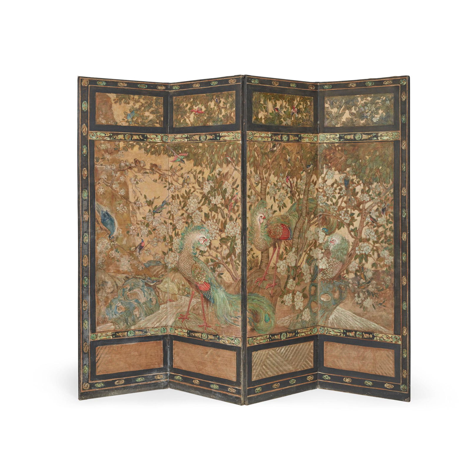 § STUART SCOTT SOMERVILLE (1908-1983) FOUR-FOLD SCREEN, DATED 1926 (1 of 4)