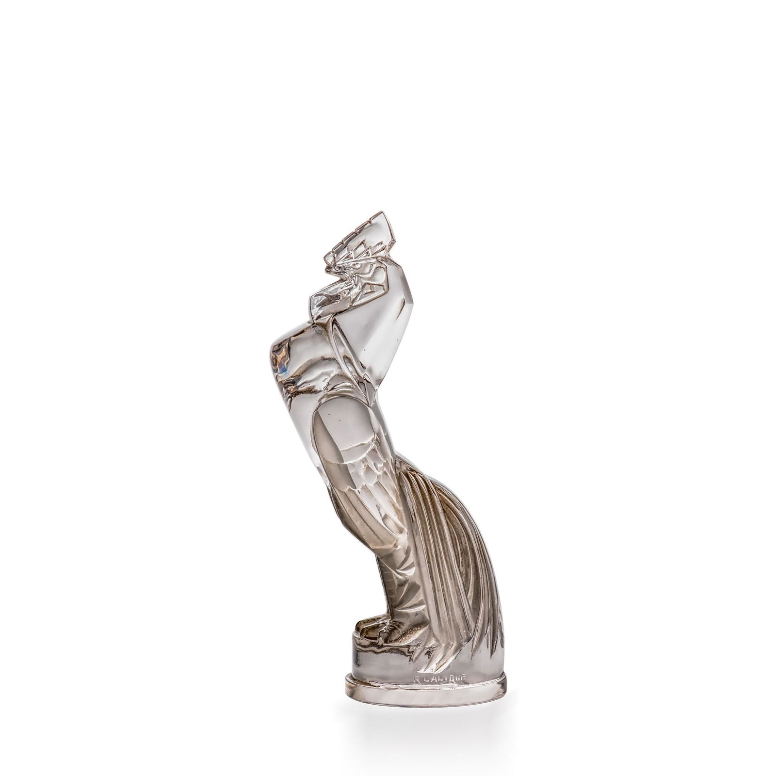 René Lalique (French 1860-1945) COQ HOUDAN CAR MASCOT, NO. 1161 (1 of 1)