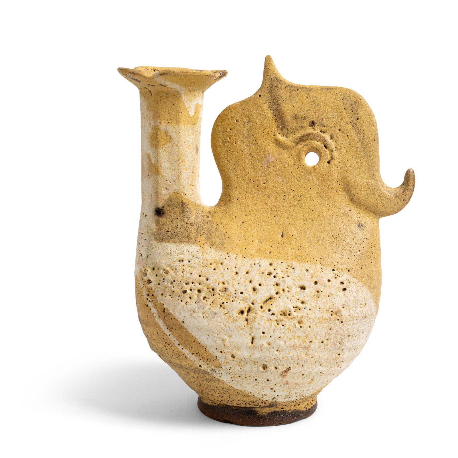 § Ian Godfrey (British 1942-1992) Pilgrim Flask, circa 1970 (1 of 2)