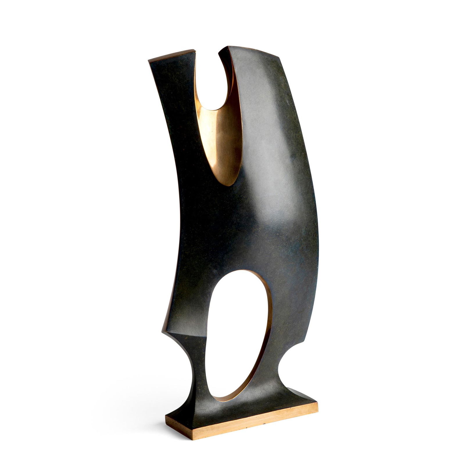 § Robert Adams (British 1917-1984) Untitled, circa 1973: § Robert Adams (British 1917-1984) Untitled, circa 1973 bronze, unique(40cm x 20cm x 8cm (15.75in x 7.8in x 3in))Provenance: Estate of the artist; Gimpel Fils, London; Private Collection, London.