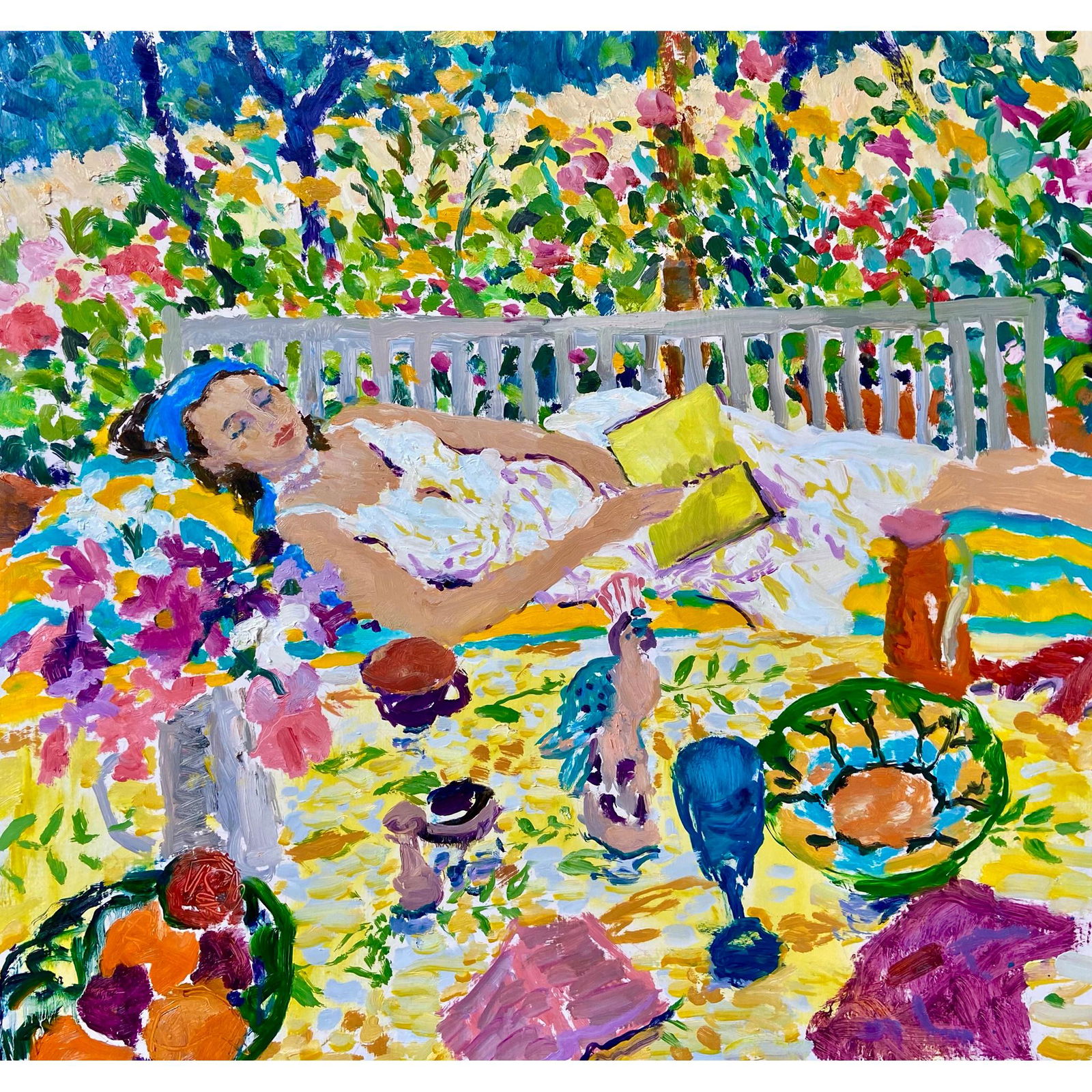 Hugo Grenville (British 1958-) Yellow Summer, 2021 (1 of 1)