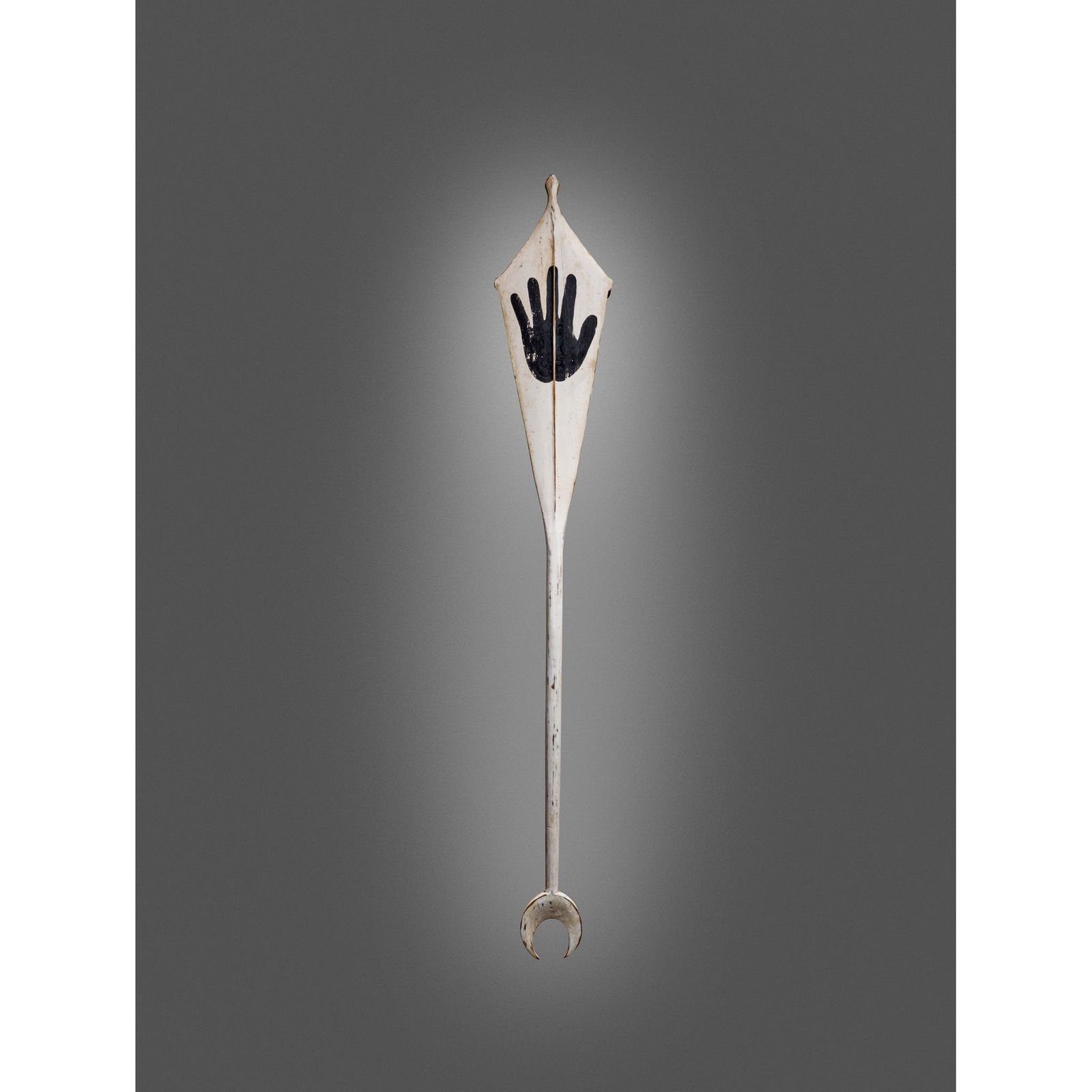 MENTAWAI MEMORIAL CANOE PADDLE SIBERUT ISLAND, INDONESIA (1 of 2)