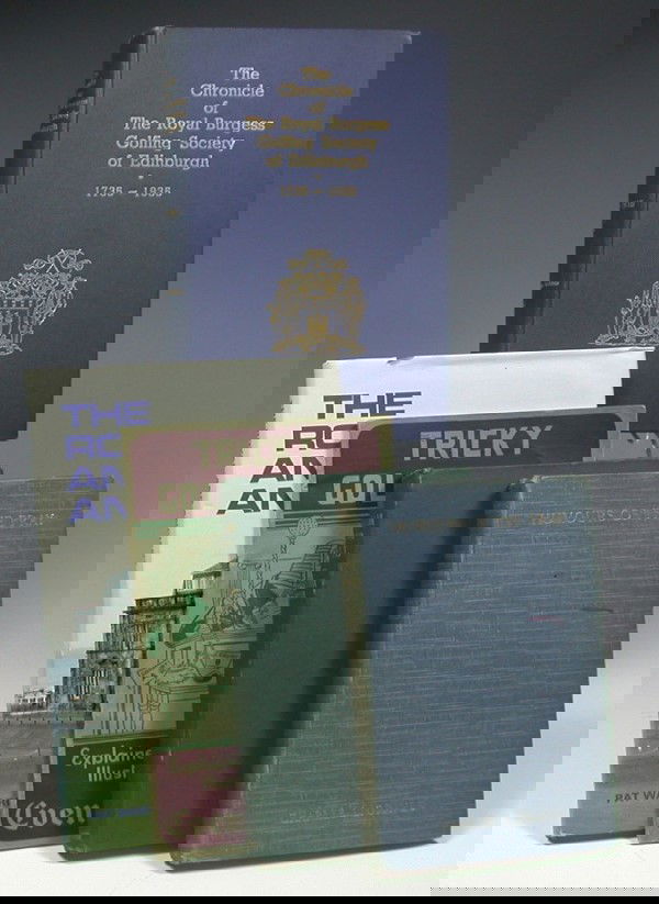 Robbie, Cameron J.,: The Chronicle of the Royal Burgess Golfing Society of Edinburgh 1735-1935; Morris & Gibb, Edinburgh, 1936; Simpson, Raleigh S., The Gleam of the Hill, Alexander Gardner, Paisley, 1915; Graves, Charles