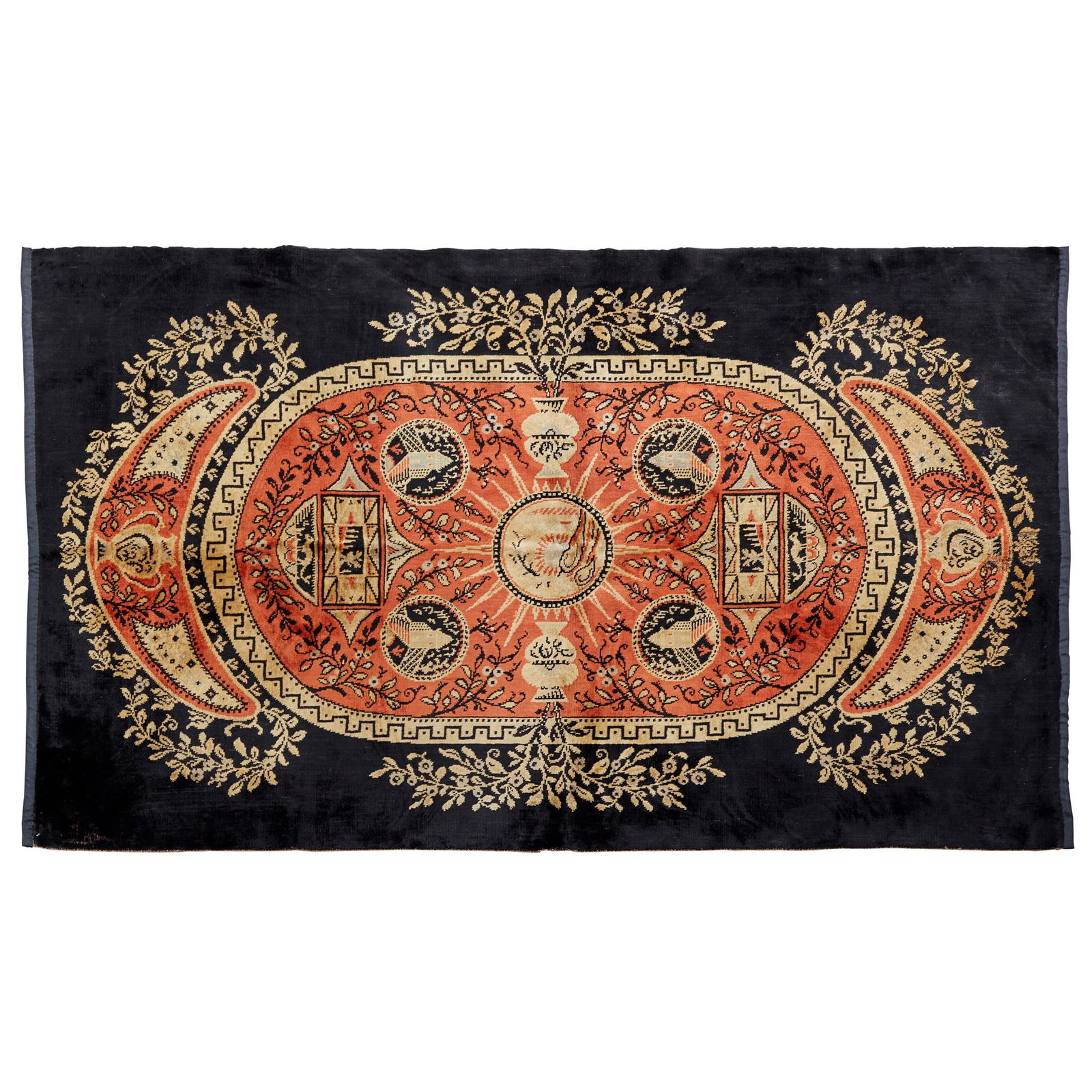 DUTCH AMSTERDAM SCHOOL CARPET, CIRCA 1880 (1 of 2)