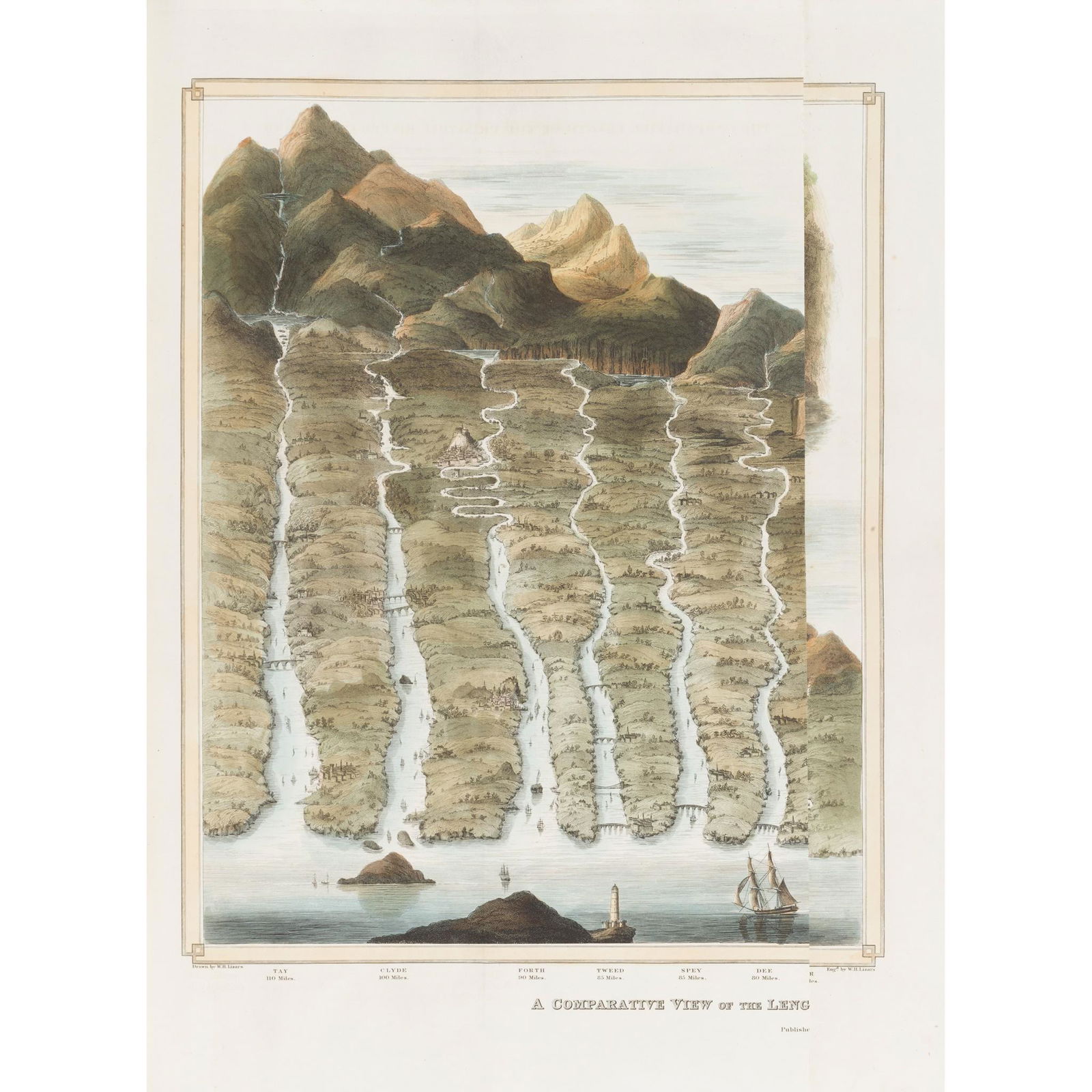 Thomson, John The Atlas of Scotland: Thomson, John The Atlas of Scotland Edinburgh: for John Thomson & Co., 1832. Large folio (54 x 41cm), contemporary half calf, [4] viii 18, engraved 'Index Map' hand-coloured in outline, 2 engraved pla