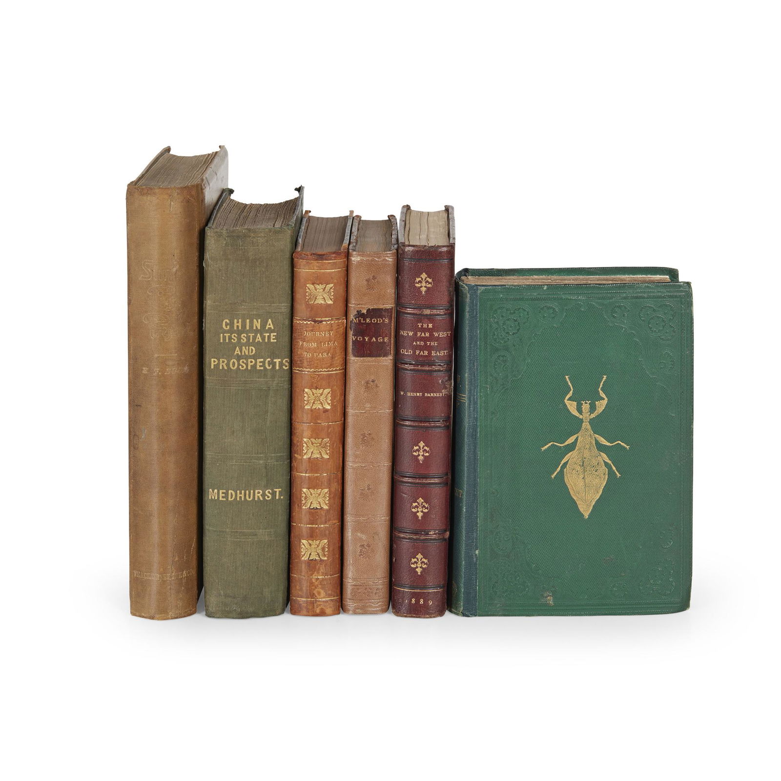 McLeod, John Voyage of His Majesty's Ship Alceste, along the oast of Corea, to the Island of: McLeod, John Voyage of His Majesty's Ship Alceste, along the oast of Corea, to the Island of London: John Murray, 1818. Second edition, 8vo, contemporary sprinkled calf, rebacked, gilt stamp of London