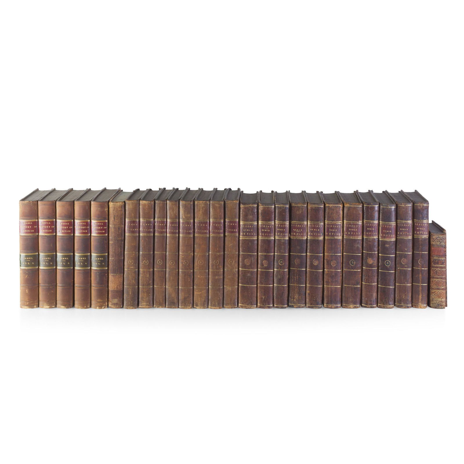 Statius, Publius Papinius; Gibbon, Hume and James, 26 volumes (1 of 3)