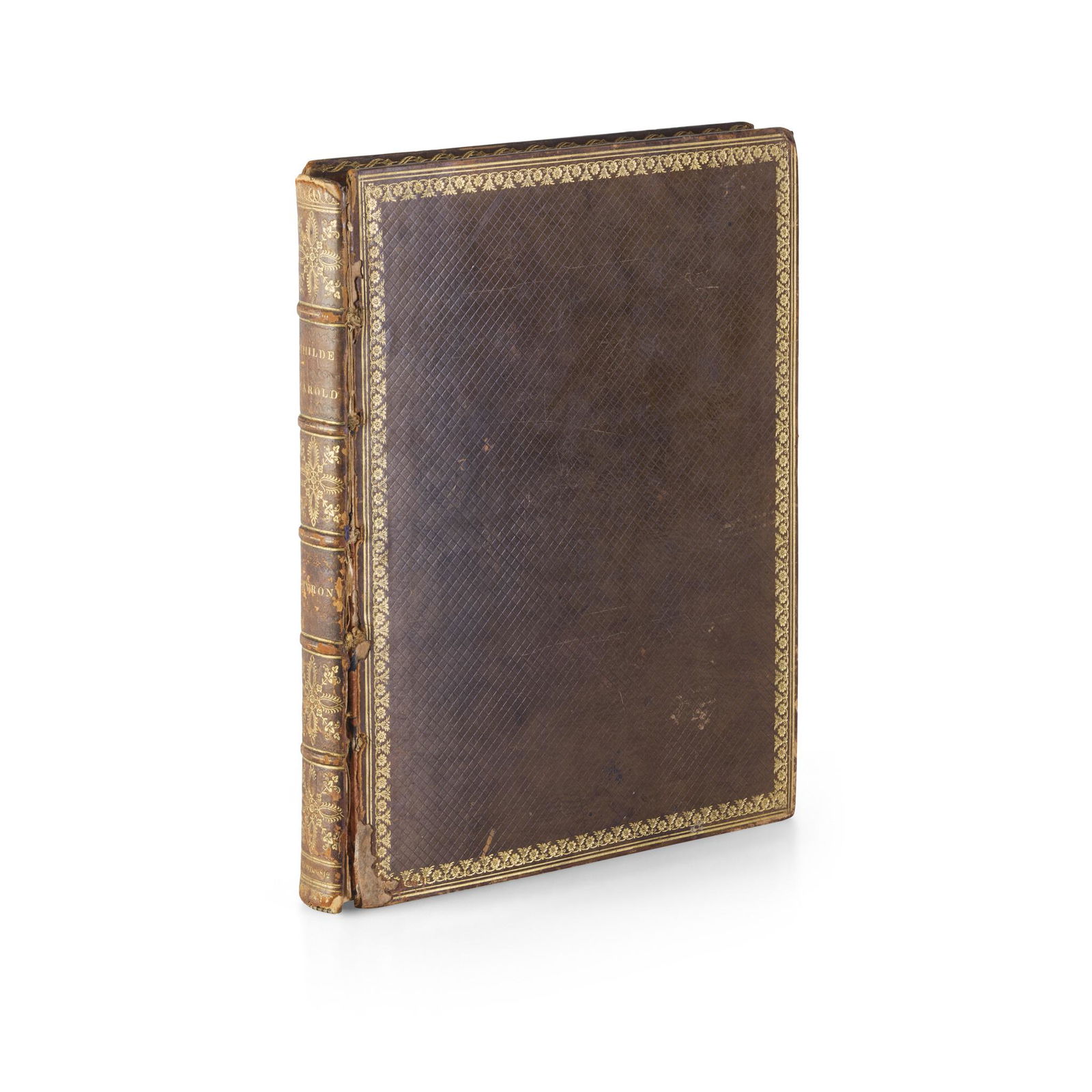 Byron, George Gordon Noel, Lord Childe Harold's Pilgrimage: Byron, George Gordon Noel, Lord Childe Harold's Pilgrimage London: John Murray, 1812. First edition, Randolph's second variant (with 'forego' on p. 97 and BB3 a cancel) of Canto 1-2, 4to, engraved pla