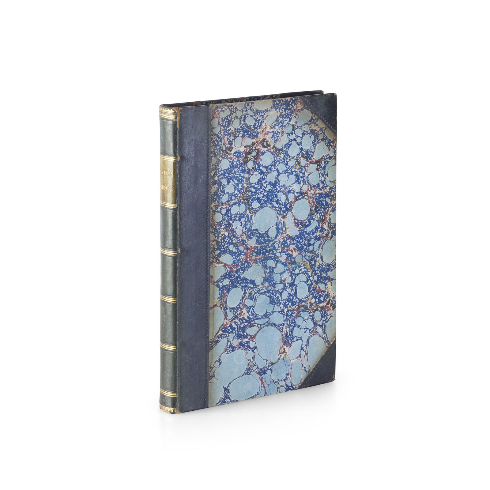 Wilkins, William Atheniensia, or Remarks on the Topography and Buildings of Athens: Wilkins, William Atheniensia, or Remarks on the Topography and Buildings of Athens London: John Murray, 1816. First edition, 8vo, folding plan and double-page engraved plate, contemporary half calf, s