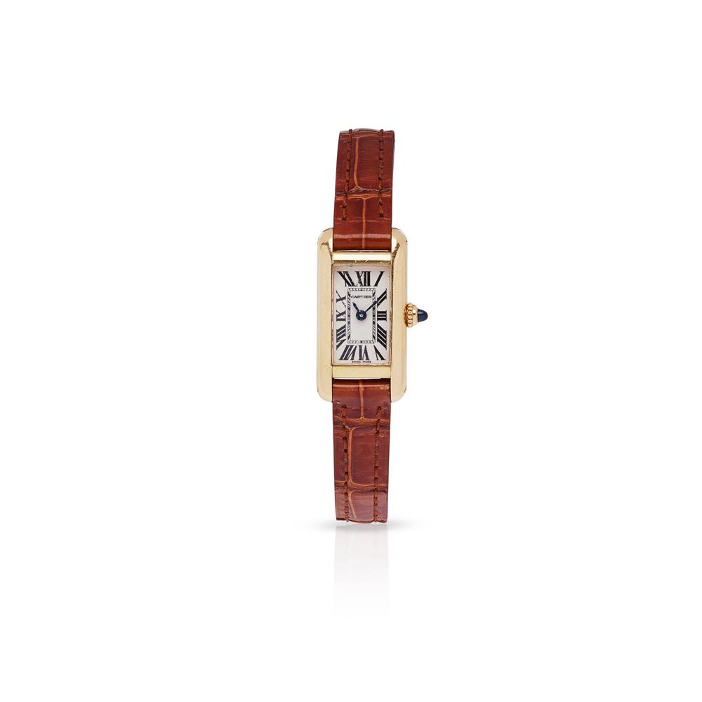 Cartier: A rectangular wristwatch (1 of 2)