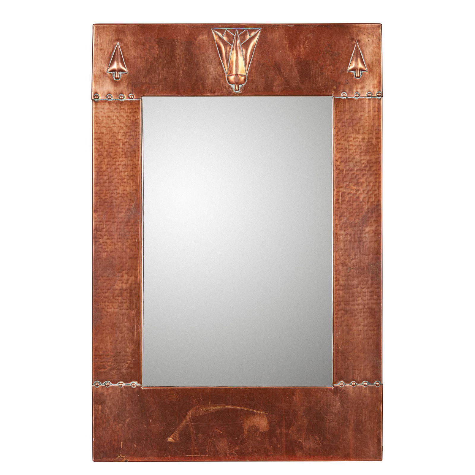 LIBERTY & CO., LONDON (ATTRIBUTED MAKER) WALL MIRROR, CIRCA 1910 (1 of 2)