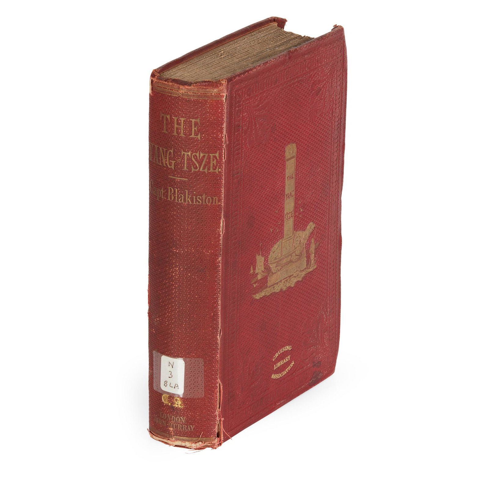 Blakiston, Thomas W. Five Months on the Yang-Tsze: Blakiston, Thomas W. Five Months on the Yang-Tsze with a Narrative of the Exploration of its Upper Waters, and Notices of the Present Rebellions in China. London: John Murray, 1862. First edition, 8vo