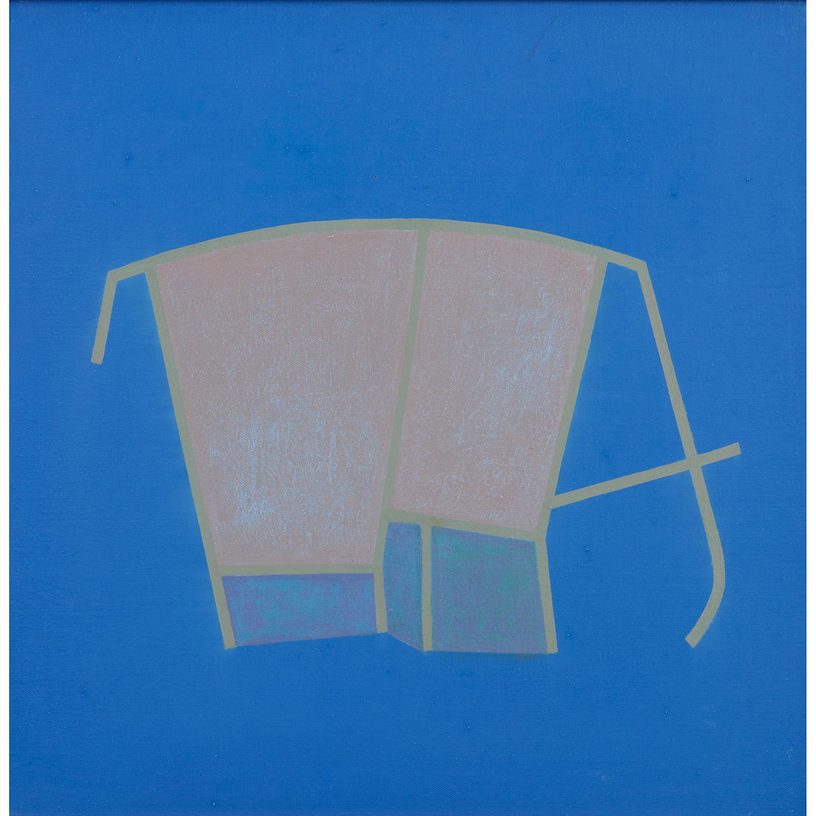 § DERRICK GREAVES (BRITISH 1927-2022) ELEPHANT - 2001: § DERRICK GREAVES (BRITISH 1927-2022) ELEPHANT - 2001 Signed, inscribed and dated verso, oil on canvas (41cm x 41cm (16in x 16in)) Provenance: James Hyman, London