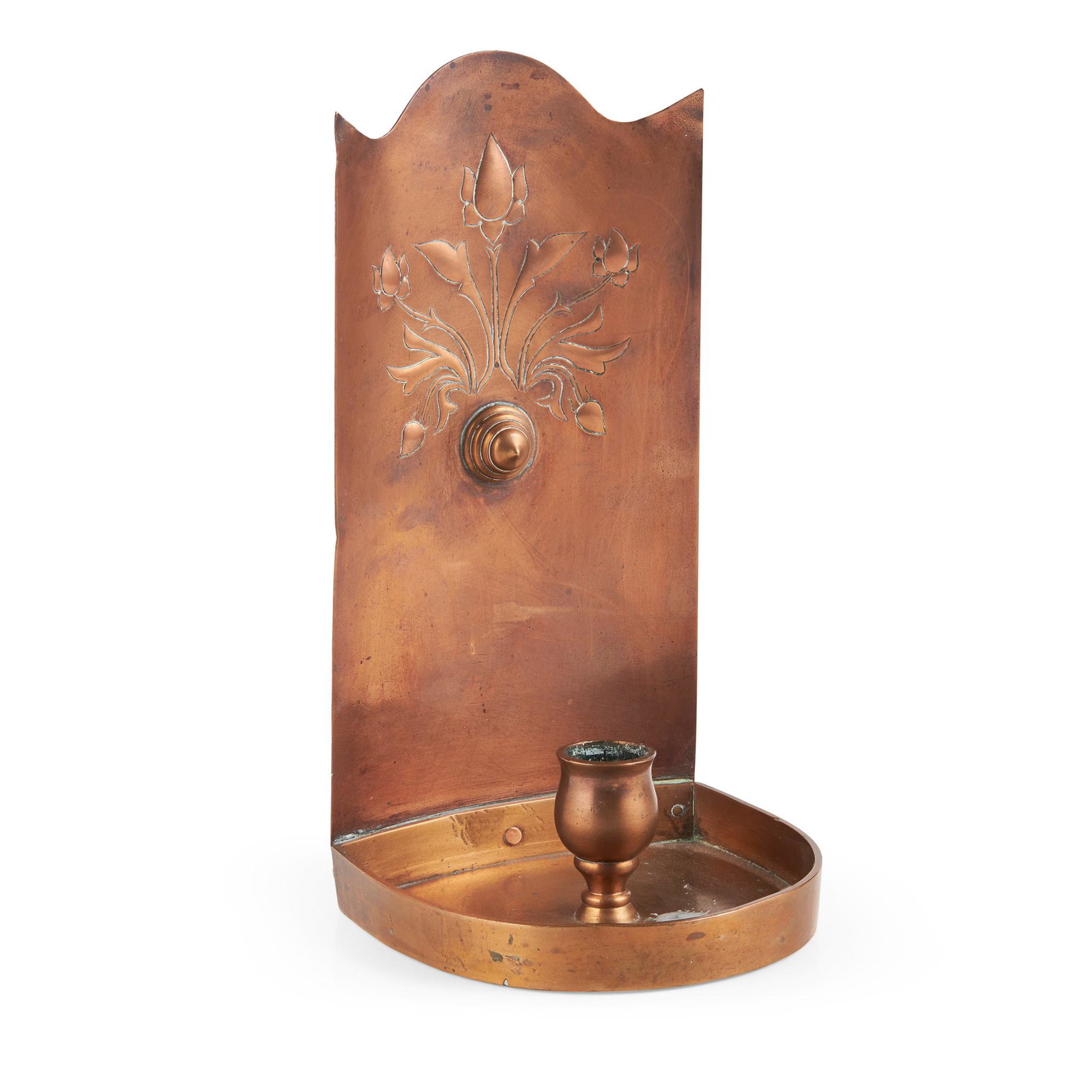 W. A. S. BENSON (1854-1924) CHAMBERSTICK, CIRCA 1900 (1 of 2)