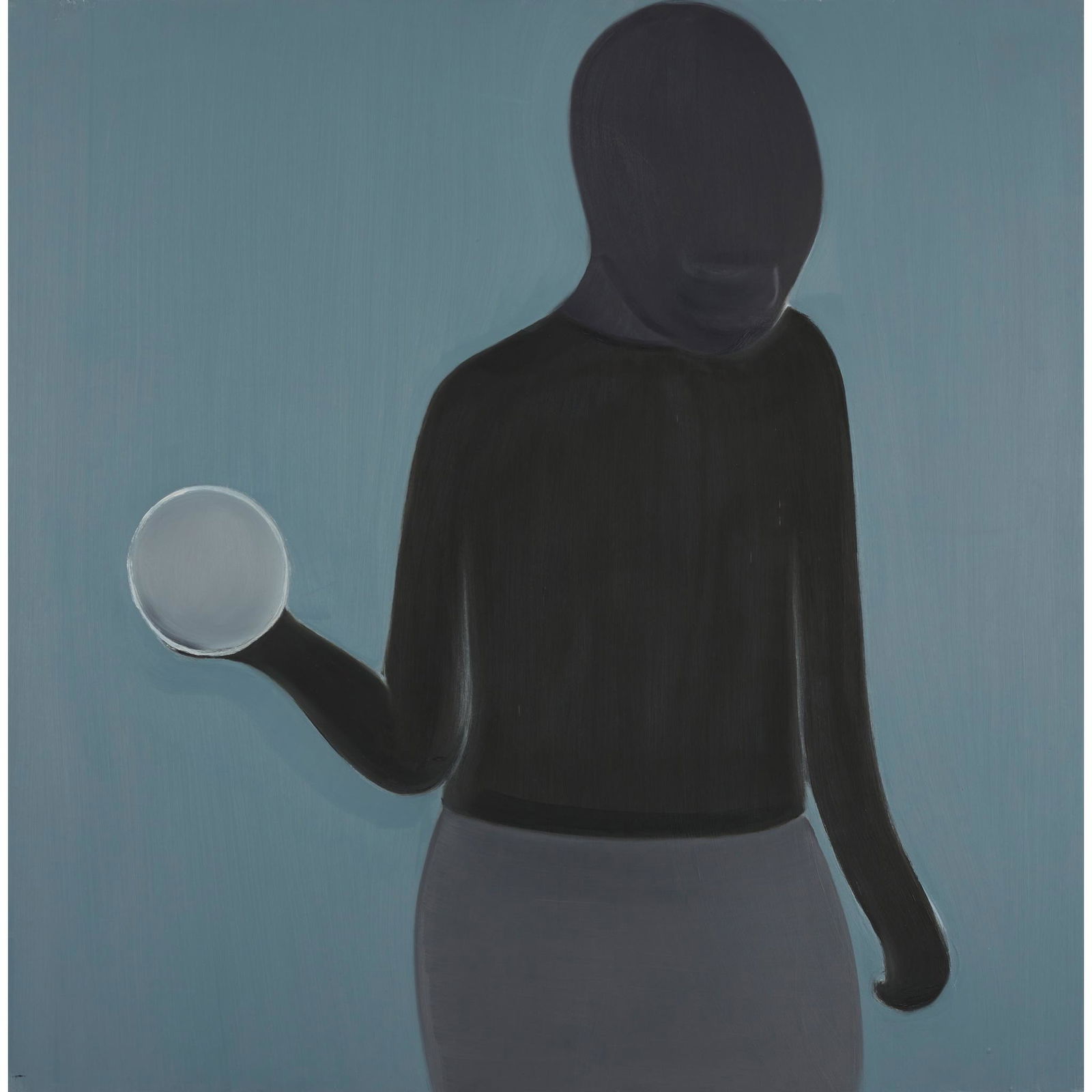 § Mari Sunna (Finnish 1972- ) Three Mirrors, 2001/4: Â§ Mari Sunna (Finnish 1972- ) Three Mirrors, 2001/4 signed, titled and dated (verso) oil on board (90cm x 89cm (35 1/2in x 35in)) Provenance The Approach, London, where acquired by the present owne