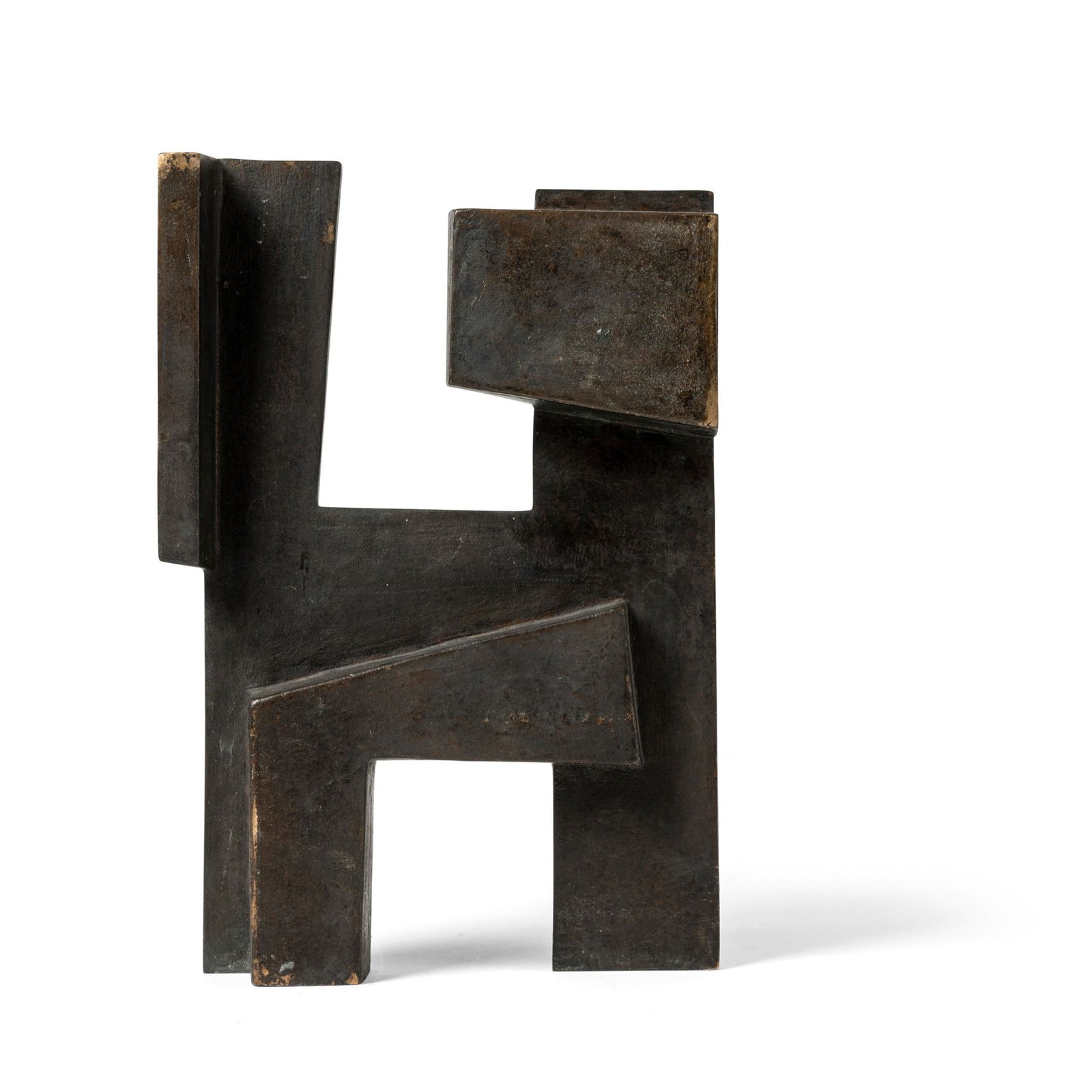 § Robert Adams (British 1917-1984) Rectangular Bronze Form No. 6, conceived 1955: § Robert Adams (British 1917-1984) Rectangular Bronze Form No. 6, conceived 1955 stamped ADAMS (to base), edition of 6, bronze (27cm high, 18.5cm wide (10 1/2in high, 7 1/4in wide)) Provenance Gi