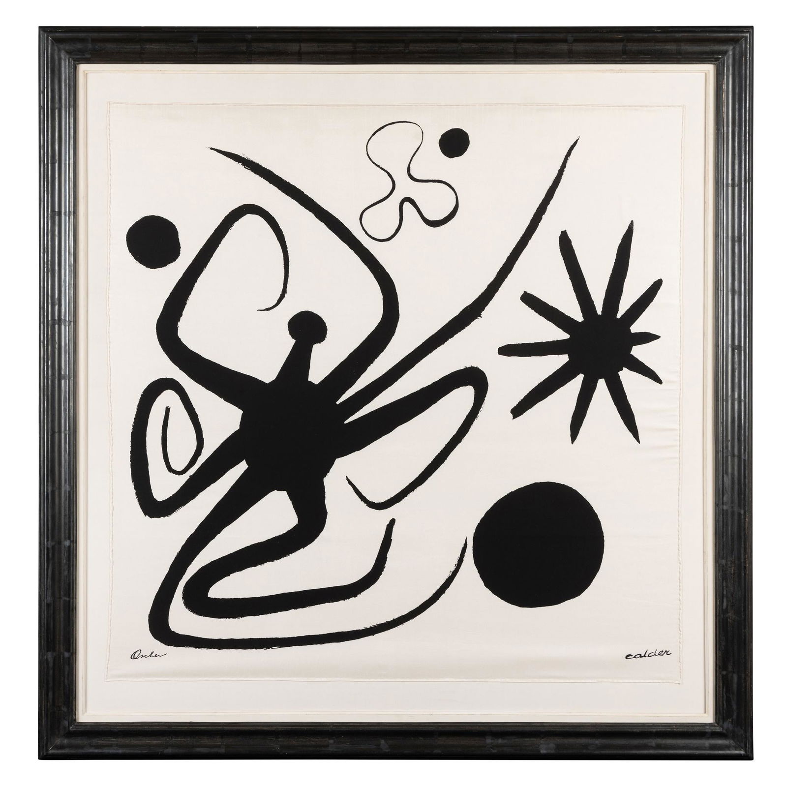 Alexander Calder (American 1898-1976) for Ascher La Mer, designed 1947 (1 of 2)