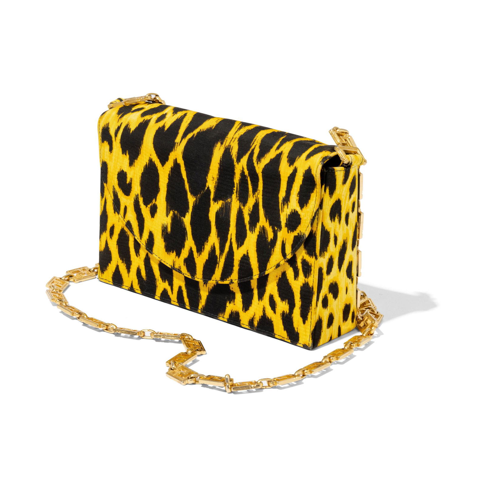 Versace: A leopard print box bag (1 of 3)