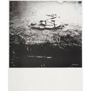 § ANSELM KIEFER (GERMAN 1945-) JOHANNIS-NACHT (POSTER) - 1990: § ANSELM KIEFER (GERMAN 1945-) JOHANNIS-NACHT (POSTER) - 1990 Off-set lithograph, signed in pencil to margin, published by Mönchehaus Museum, Goslar (the sheet 86cm x 70cm (33.75in x 27.5in), un