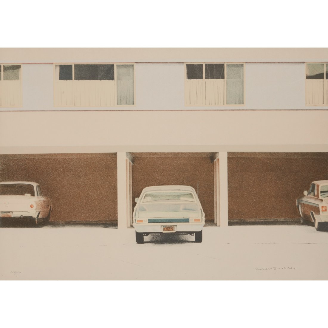 ROBERT BECHTLE (AMERICAN 1932-2020) '69 NOVA FROM 'DOCUMENTA: THE SUPER REALISTS' - 1972: ROBERT BECHTLE (AMERICAN 1932-2020) '69 NOVA FROM 'DOCUMENTA: THE SUPER REALISTS' - 1972 Lithograph, 254/300, signed and numbered in pencil, printed and published by Shorewood Atelier, Inc., New York,