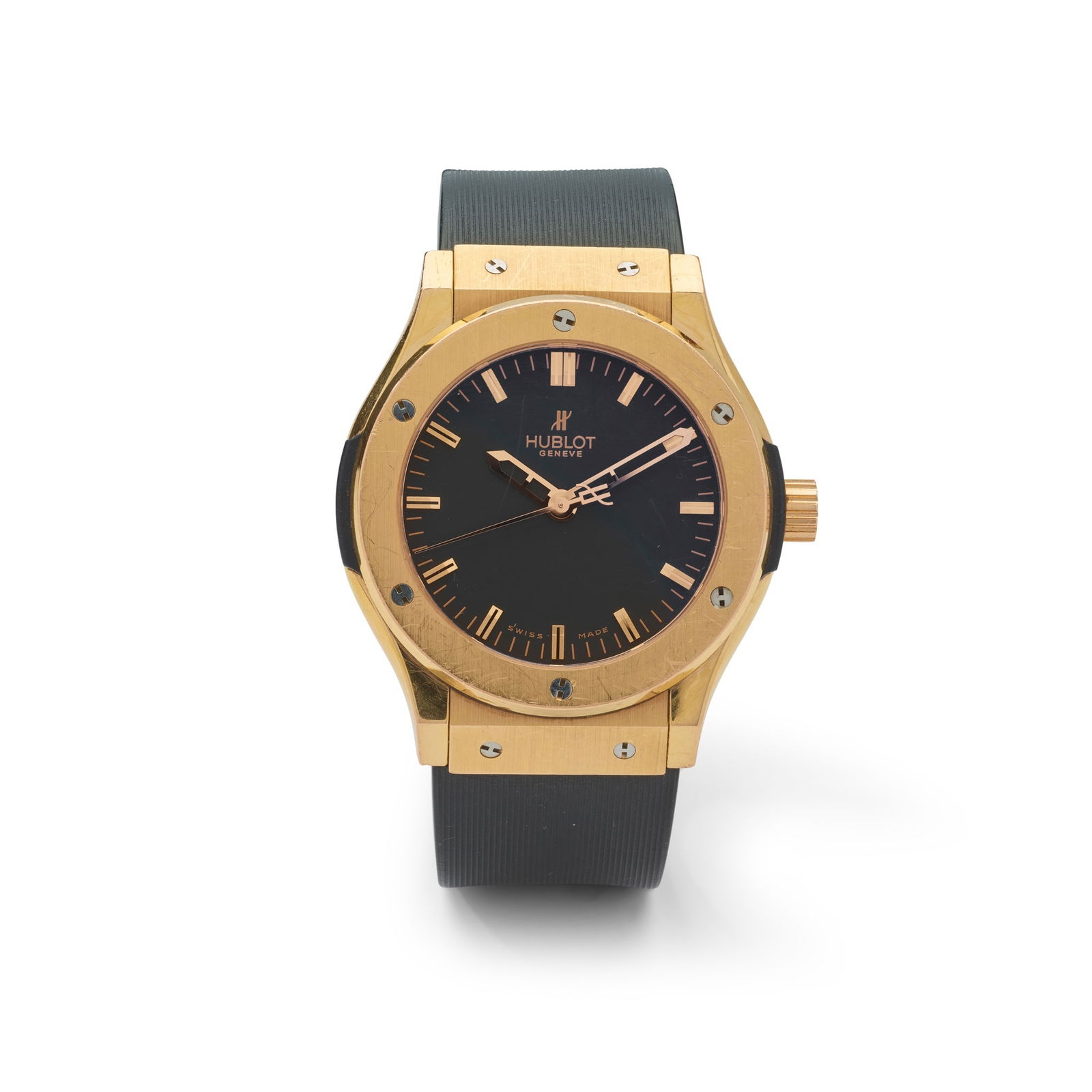 Hublot: An 18ct gold wristwatch (1 of 2)