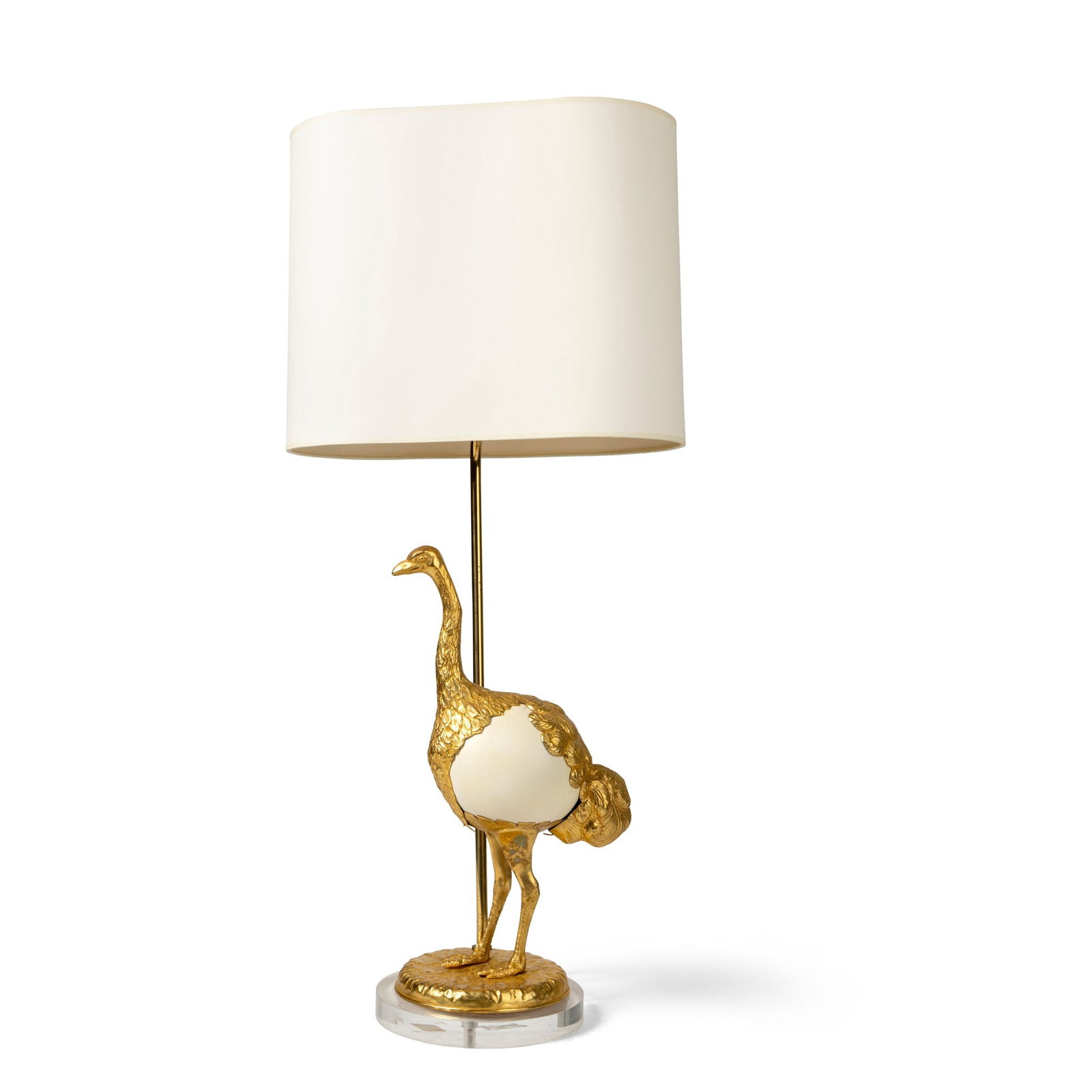 Gabriella Crespi (Italian 1922-2017) Struzzi Table Lamp, circa 1970 (1 of 1)