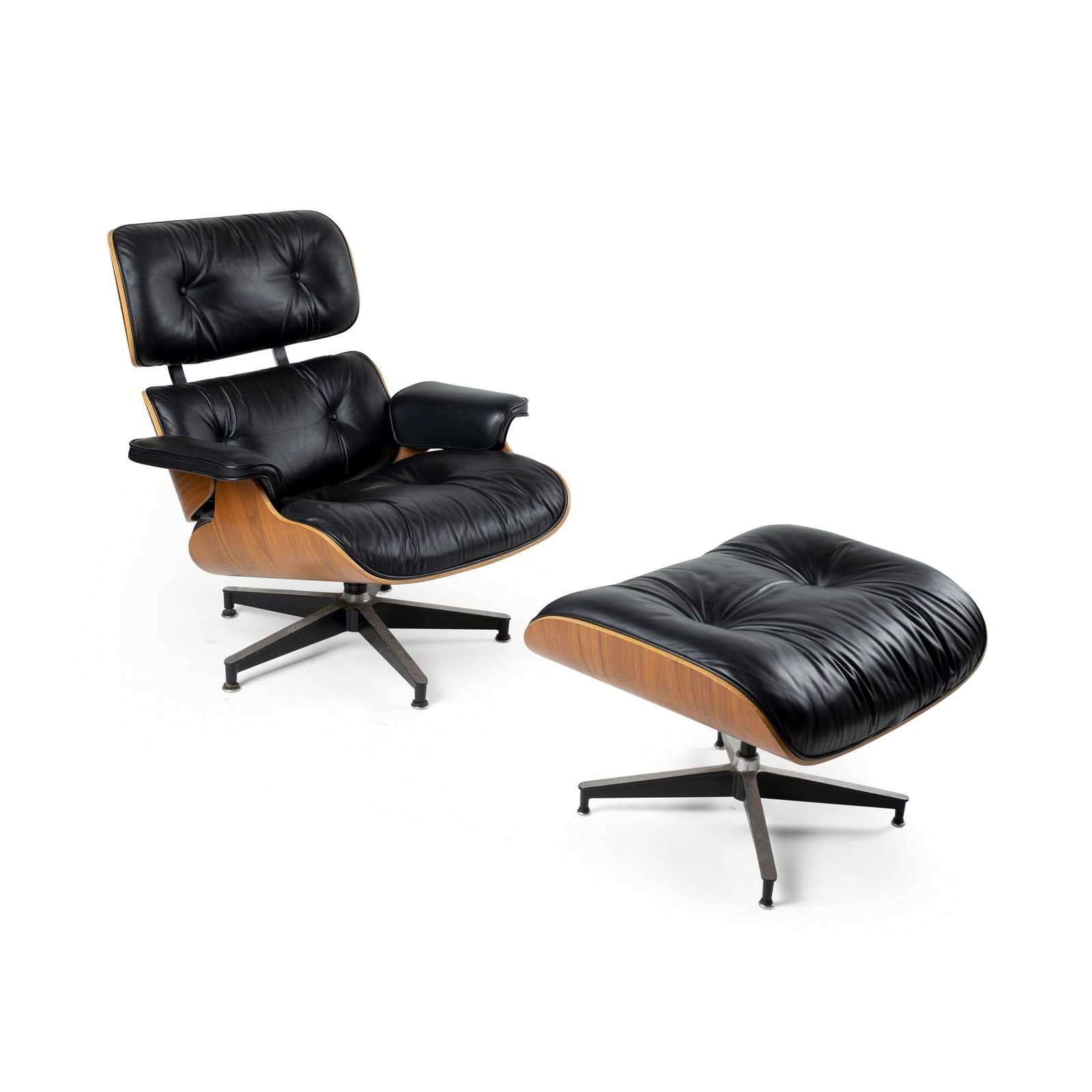 Charles & Ray Eames (American 1907-1978 & 1912-1988) for Herman Miller Lounge Chair and Ottoman (1 of 1)