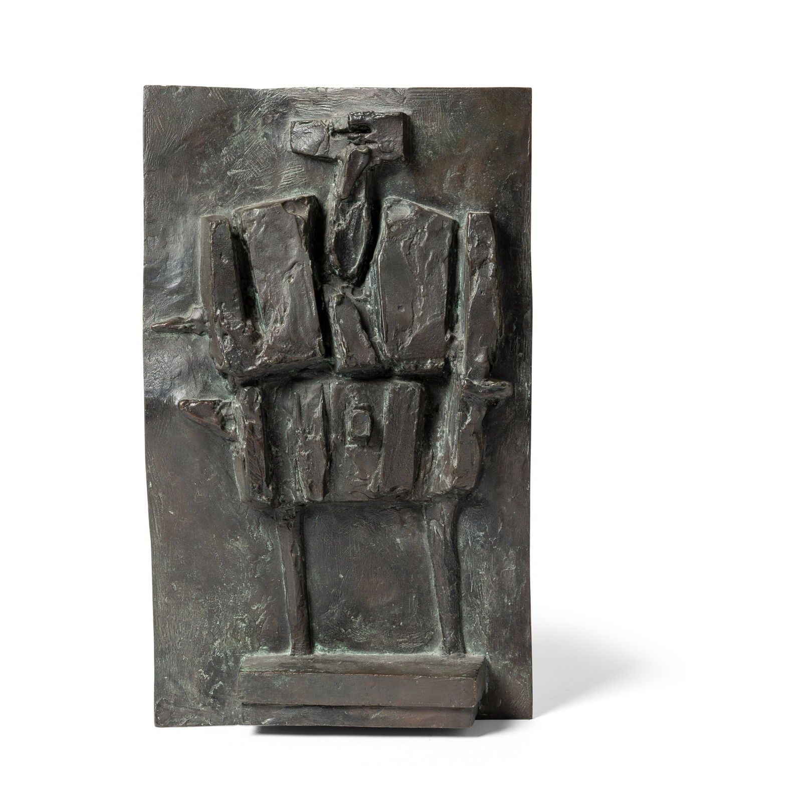 § Bernard Meadows (British 1915-2005) Relief for Little Augustus, 1962: § Bernard Meadows (British 1915-2005) Relief for Little Augustus, 1962 bronze (36cm x 22cm (14 1/8in x 8 5/8in)) Provenance Chappel Galleries, Chappel, 2001; Private Collection, London. Exhibited